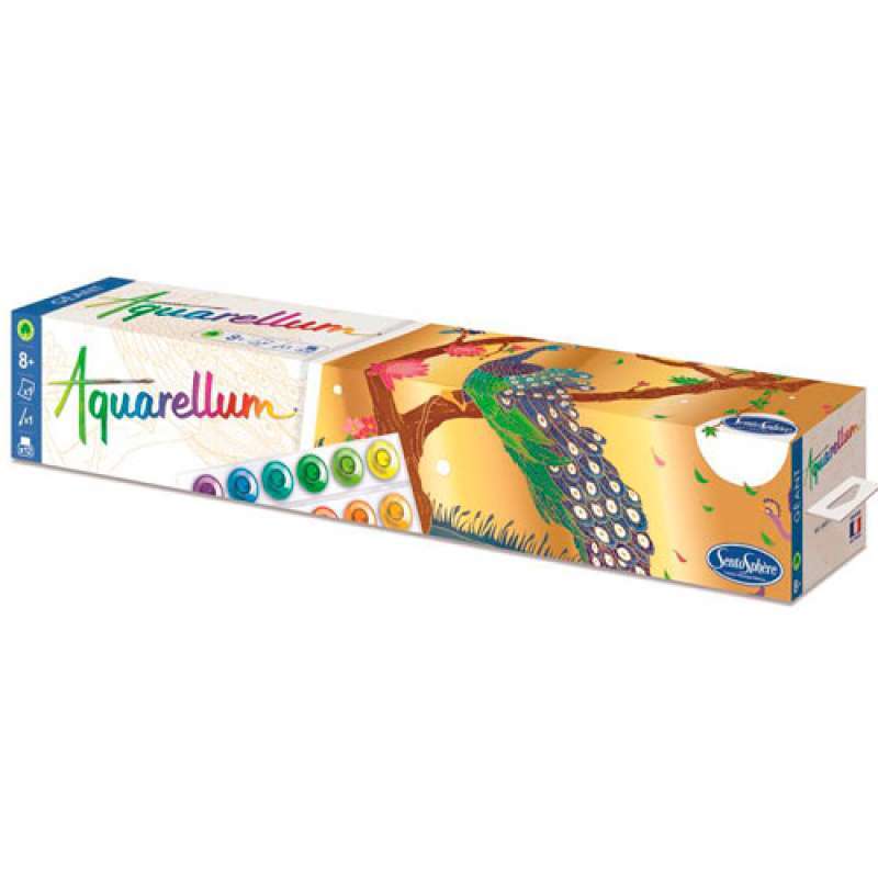 AQUARELLUM GIGANTE SENTOSPHERE PARAVENT PAVONE