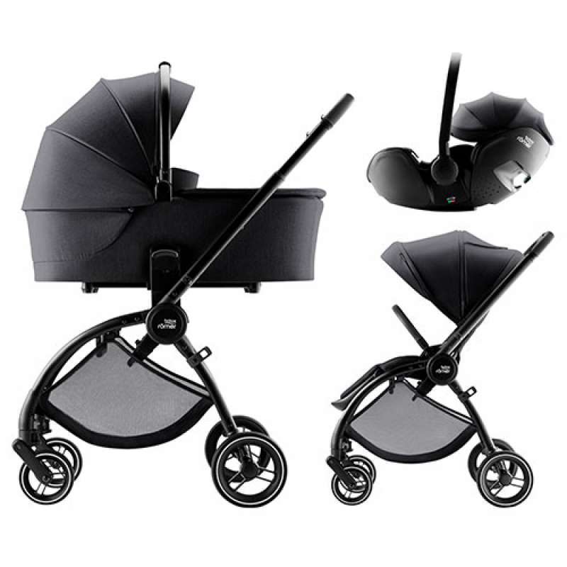 CARROZZINE TRE PEZZI BRITAX ROMER RIO