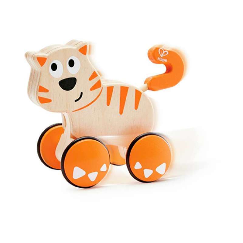 GATTINO DI LEGNO HAPE DANTE STAMPA E AVANZAMENTO