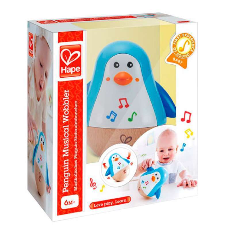 GIROSCOPIO MUSICALE DEL PINGUINO HAPE