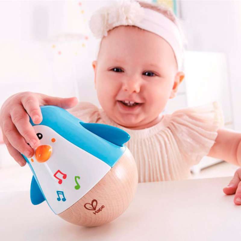 GIROSCOPIO MUSICALE DEL PINGUINO HAPE