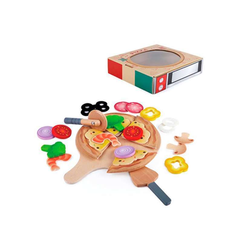GIOCO DI PIZZA HAPE CON CONDIMENTI