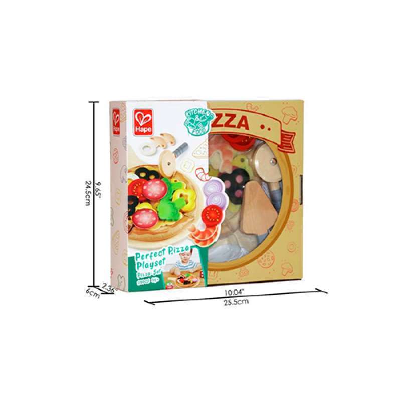 GIOCO DI PIZZA HAPE CON CONDIMENTI