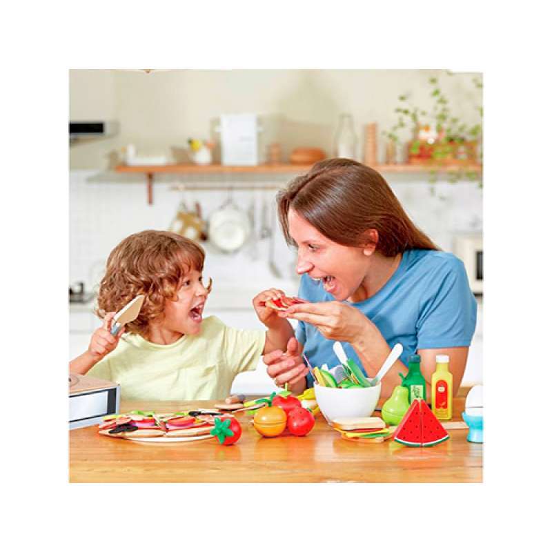 GIOCO DI PIZZA HAPE CON CONDIMENTI