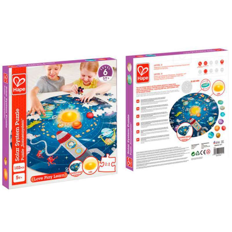 PUZZLE DEL SISTEMA SOLARE HAPE
