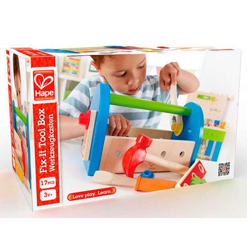 SCATOLA UTENSILI IN LEGNO HAPE