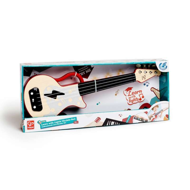 UKULELE LUMINOSO HAPE PER L'APPRENDIMENTO DELLA MUSICA