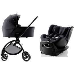 PASSEGGINO BRITAX RÖMER RIO E SEGGIOLINO AUTO DUALFIX PRO