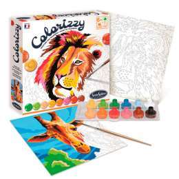 DIPINGERE CON I NUMERI SENTOSPHERE COLORIZZY SAVANA