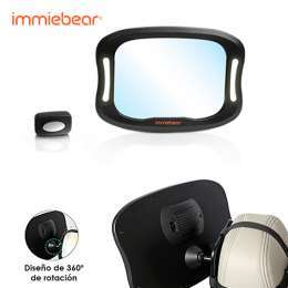 SPECCHIETTO RETROVISORE IMMIEBEAR DE LUXE CON LUCE A LED