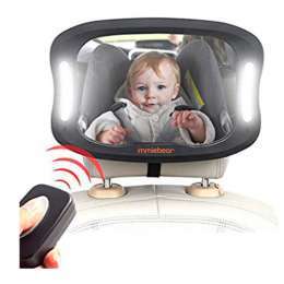 SPECCHIETTO RETROVISORE IMMIEBEAR DE LUXE CON LUCE A LED